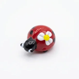 Coccinelle en verre