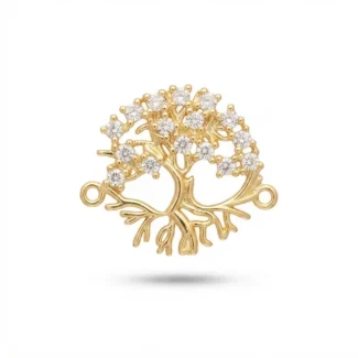 Arbre de vie pavé de cristaux