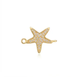 Étoile de mer pavé de cristaux 1