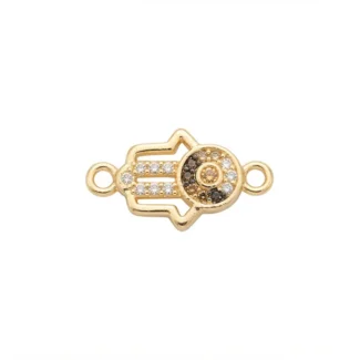 Main de Fatma (Hamsa) orné de cristaux