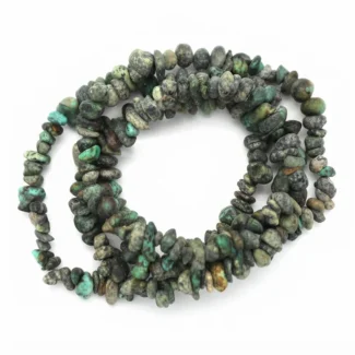 Pierres Chips en Turquoise Africaine