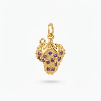 Charme Fraise Fruitée Zirconia Violet