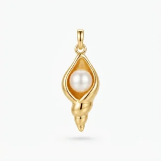 Pendentif Coquillage et Perle