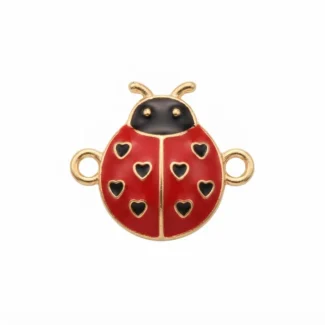Connecteur Coccinelle Cœurs