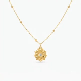 Collier Rosace Solaire