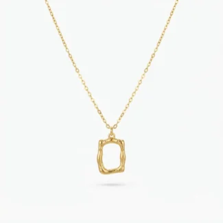 Collier Cadre Géométrique