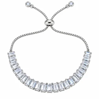 Bracelet tennis réglable baguettes