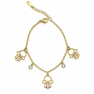 Bracelet Breloques Main de Fatima