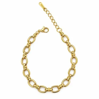 Bracelet Maillons Géométriques