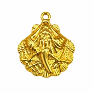 Pendentif Coquillage & Piment Porte-Bonheur
