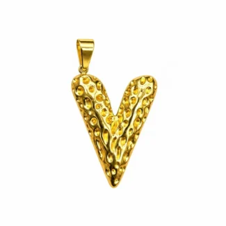 Pendentif Coeur Martelle