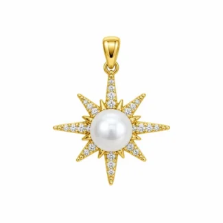Pendentif Étoile Polaire Nacrée