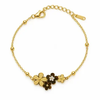 Bracelet Bouquet Doré
