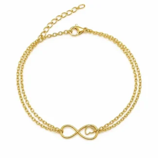 Bracelet Infini Cœur