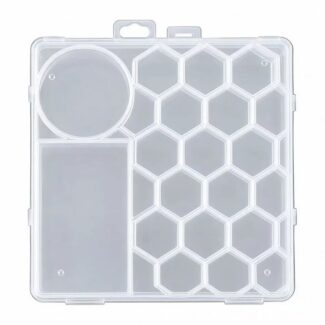 Boîte de rangement mixte (formes géométriques variées)